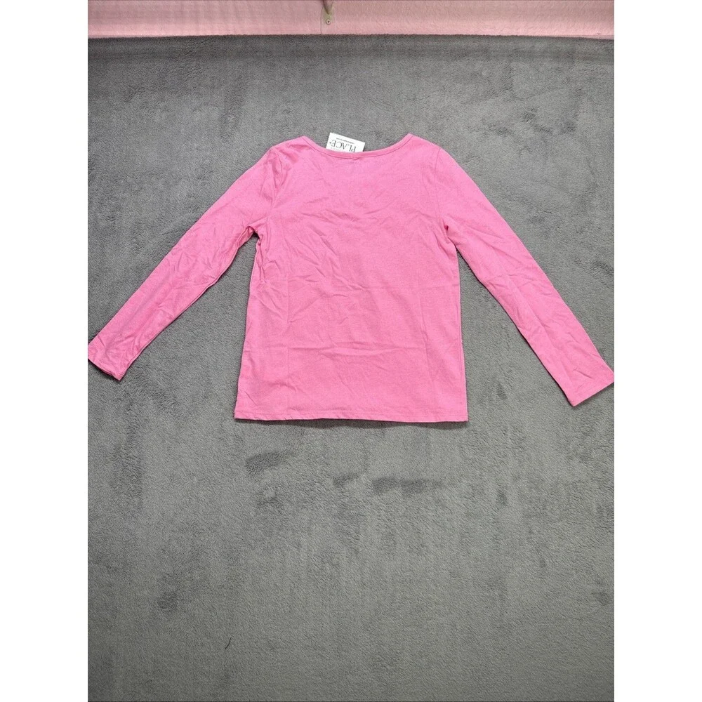 The Children's Place Long Sleeve T-Shirt Girls Sz 7/8 Pink